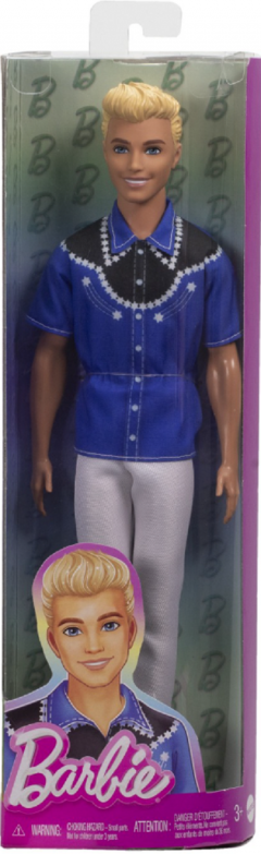 Papusa Barbie Fashionistas -  Baiat in Costum de Cowboy