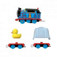 Locomotiva motorizata cu doua vagoane Thomas & Friends - Agent Secret Thomas