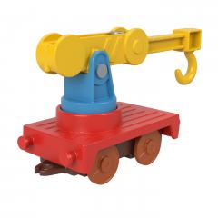 Locomotiva motorizata cu doua vagoane Thomas & Friends - Muddy Fix EM UP Friends