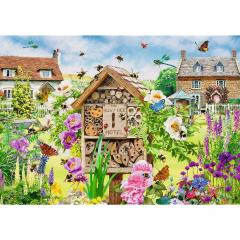 Puzzle 1000 piese - Tea Time - Casa pentru albine