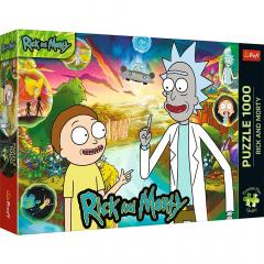 Puzzle 1000 piese - Premium Plus - Rick & Morty