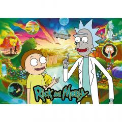 Puzzle 1000 piese - Premium Plus - Rick & Morty