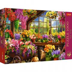 Puzzle 1000 piese - Tea Time - Pregatire pentru primavara
