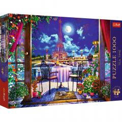 Puzzle 1000 piese - Tea Time - Parisul in lumina lunii