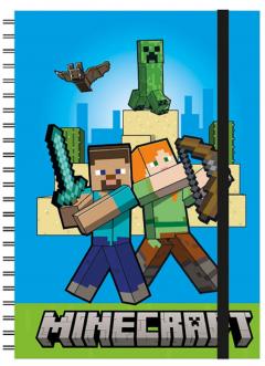 Carnet A5 - Minecraft