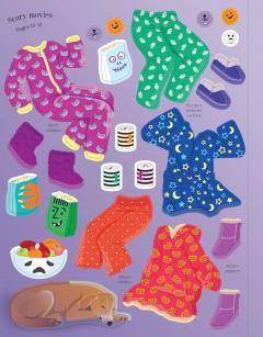 Sticker Dolly Dressing Halloween Party