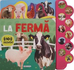 La ferma - Carte sonora cu 10 sunete