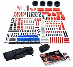 Set constructie - Masina sport - Rosu