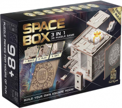 Puzzle 3D, 98 piese - Space Box