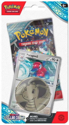 Pokemon TCG - Scarlet & Violet: Stellar Crown Checklane Blister - Doua modele