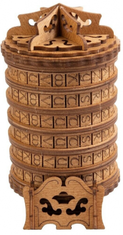 Puzzle 3D, 228 piese- Cryptex