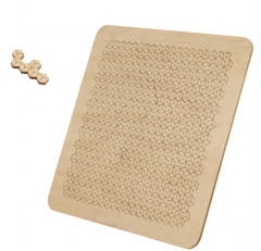 Puzzle din lemn, 173 piese - Trio Wooden