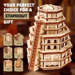 Puzzle 3D, 171 piese - Quest Tower