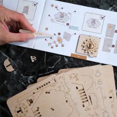 Puzzle 3D, 73 piese - Fort Knox