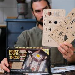 Puzzle 3D, 73 piese - Fort Knox