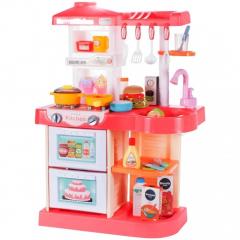 Set bucatarie cu lumini, sunete si accesorii - Malplay