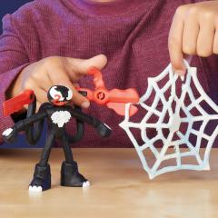 Set 2 figurine - Spiderman - Batalie cu lansator si sulita