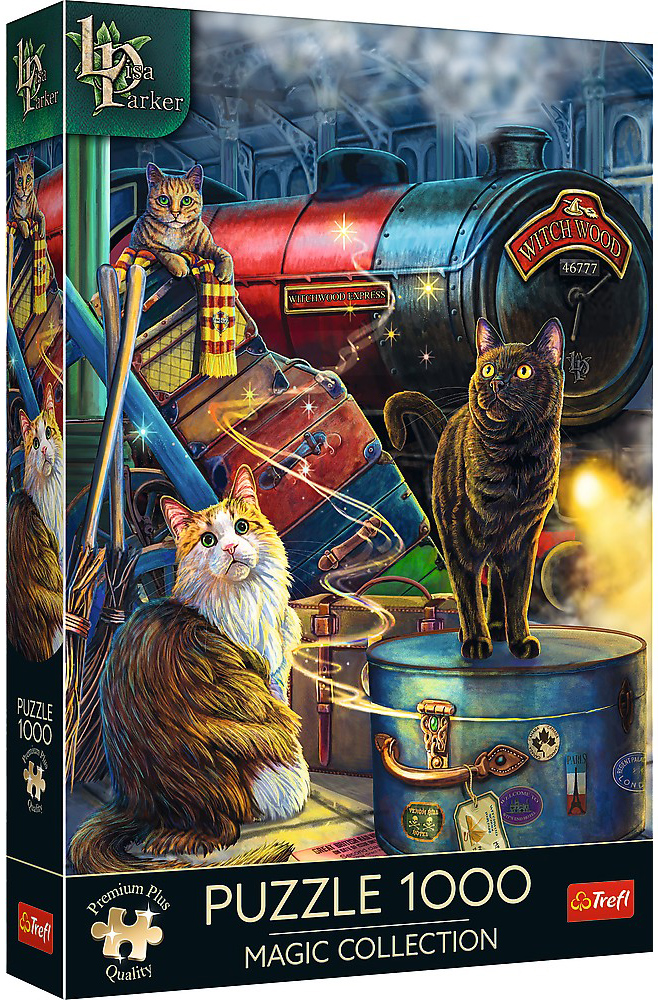 Puzzle 1000 de piese - Witchwood Express - Trefl