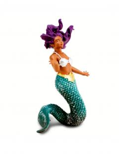 Figurina - Sirena cu par purpuriu