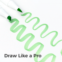 Set 320 markere Brush & Chisel - Ohuhu Honolulu