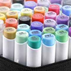 Set 72 carioci - Ohuhu Dual Tips - Multicolor