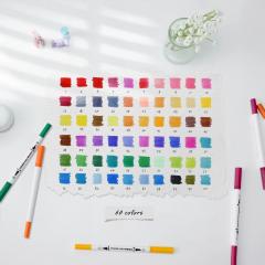 Set 60 markere - Ohuhu Maui - Brush & Fineliner