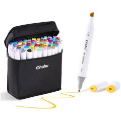 Set 160 carioci - Ohuhu Dual Tips - Multicolor