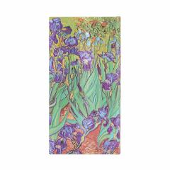 Agenda 2025 - Van Gogh’s Irises - Slim, Horizontal, Hardcover