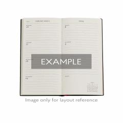 Agenda 2025 - Van Gogh’s Irises - Slim, Horizontal, Hardcover