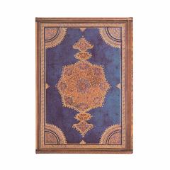 Agenda 2025 - Safavid Indigo - Safavid Binding Art - Midi, Horizontal, Hardcover, Wrap