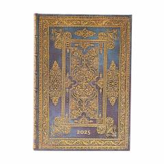 Agenda 2025 - Blue Luxe - Luxe Design - Midi, Day-at-a-Time, Hardcover