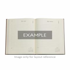 Agenda 2025 - Blue Luxe - Luxe Design - Midi, Day-at-a-Time, Hardcover