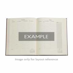 Agenda 2025 - Pear Garden - Peking Opera Embroidery - Ultra, Vertical, Hardcover, Wrap