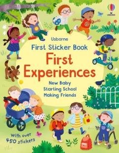 Coperta cărții First Sticker Book First Experiences