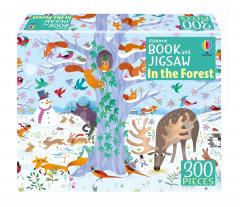 Usborne Book and Jigsaw - In the Forest