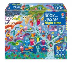 Usborne Book and Jigsaw - Night Time