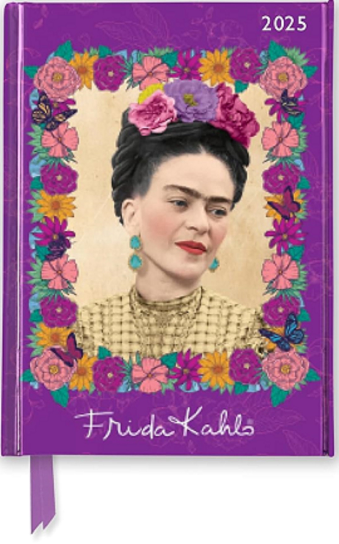 Agenda 2025 Frida Kahlo Flame Tree Calendars 3611538870 4