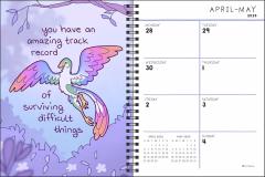 Kate Allan 16-Month 2024-2025 Weekly/Monthly Planner Calendar