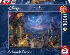 Puzzle 1000 piese - Disney - The Beauty & the Beast - Dancing Moonlight
