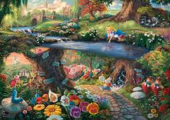 Puzzle 1000 piese - Disney - Alice in Tara Minunilor