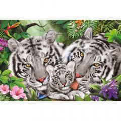 Puzzle 150 de piese - Tiger Family