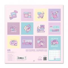 Calendar de perete 2025 - Pusheen