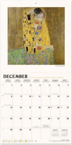 Calendar de perete 2025 - Gustav Klimt