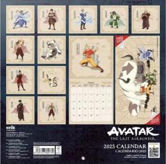 Calendar de perete 2025 - Avatar - The Last Airbender