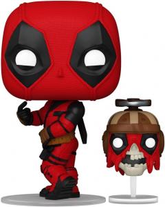 Figurina - Pop! Marvel - Deadpool & Wolverine: Deadpool with Headpool