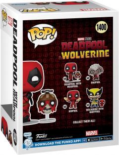Figurina - Pop! Marvel - Deadpool & Wolverine: Deadpool with Headpool