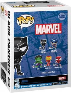 Figurina - Pop! Marvel - Black Panter (Bobblehead)