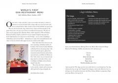 Menus that Made History