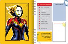 Agenda scolara-Captain Marvel: Be bold, Be brave