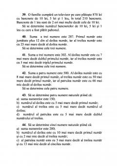 Metode de rezolvare a problemelor de aritmetica pentru clasele I – IV